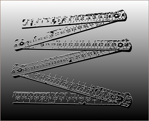 En meter rostar inte