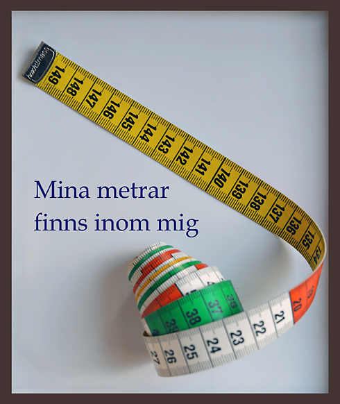 Mina metrar finns inom mig